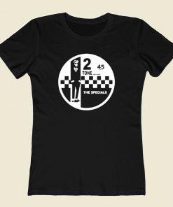 2 Tone Records The Specials Retro Music 80s Womens T shirt