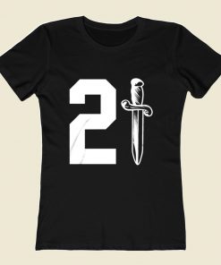 21 Savage Issa Knife 80s Womens T shirt