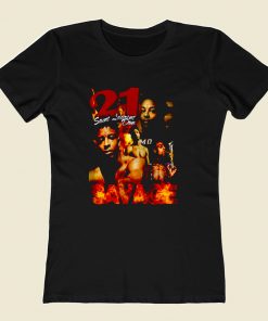 21 Savage Saint Laurent 80s Womens T shirt