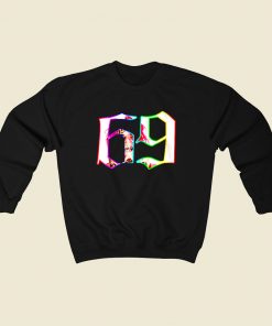 6ix9ine Tekashi 80s Sweatshirt Style