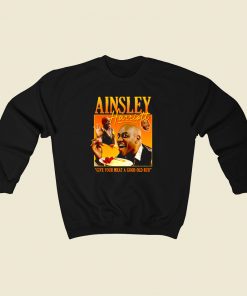 Ainsley Harriott Give Your Meet Old Rub 80s Sweatshirt Style