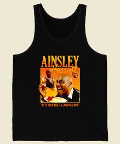 Ainsley Harriott Give Your Meet Old Rub Retro Mens Tank Top