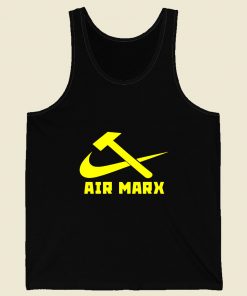Air Karl Marx Retro Mens Tank Top