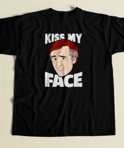 Alan Partridge Kiss My Face 80s Mens T Shirt