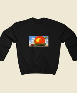 Allman Brothers Eat A Peach Logo 80s Sweatshirt Style