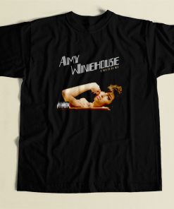 Amy Winehouse Back To Back 80s Mens T Shirt