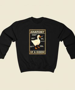 Anatomy Of A Goose 80s Sweatshirt Style