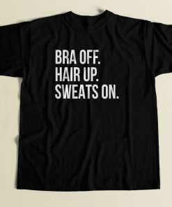 Bra Off Hair Up Cool Men T Shirt
