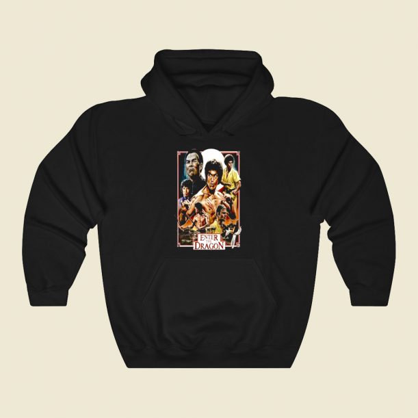 Bruce Lee Enter The Dragon Cool Hoodie Fashion