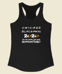 Chicago Blackhawks 2020 Quarantined Racerback Tank Top