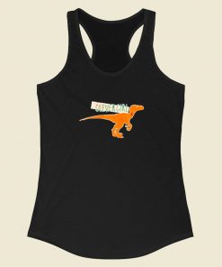 Clever Girl Velociraptor Racerback Tank Top