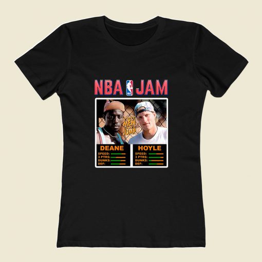 Deane And Hoyle Nba Jam Women T Shirt Style
