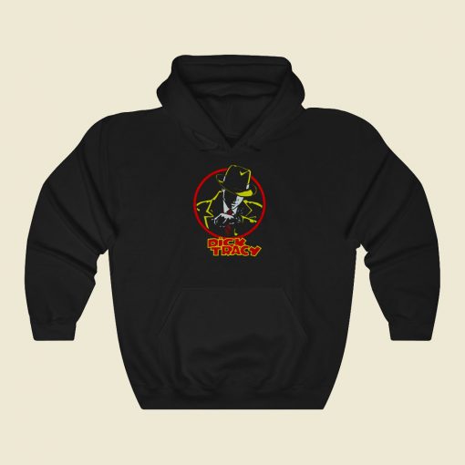 Dick Tracy 90s Comedy Action Cool Hoodie Fashion