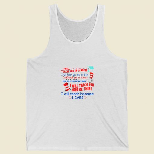 Dr Seuss I Will Teach You In A Room Summer Tank Top