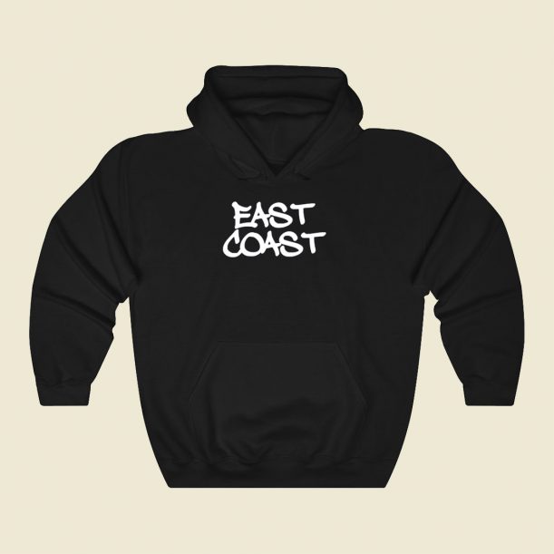 East Coast Legend Hip Hop Cool Hoodie Fashion