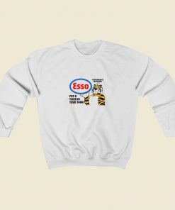 Esso Put A Tiger In The Tank Sweatshirt Street Style