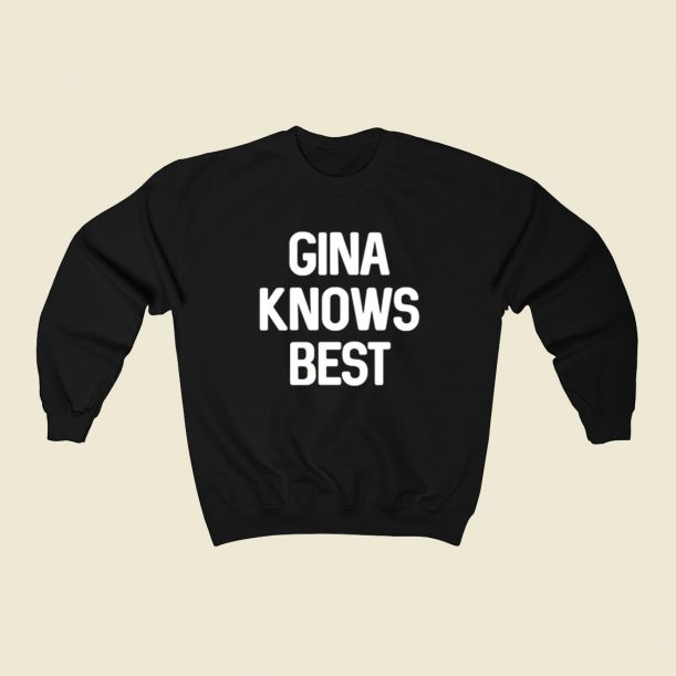 Gina Knows Best Brooklyn 99 80s Sweatshirt Style