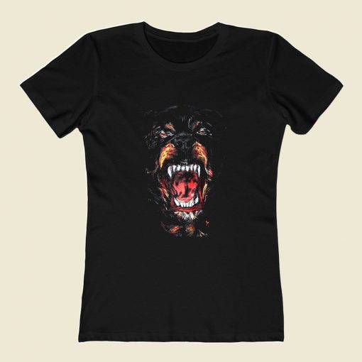 Givenchy Rottweiler Dog Women T Shirt Style