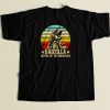 Gorilla Dadzilla Father Of The Monsters 80s Mens T Shirt