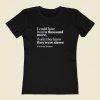 Harriet Tubman Inspirational 80s Womens T shirt