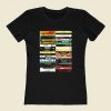 Hip Hop Casette Collection 80s Womens T shirt