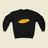 Japanese Seinfeld Logo 80s Sweatshirt Style