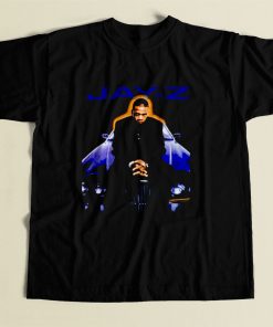 Jay Z Rockafella Records 80s Mens T Shirt
