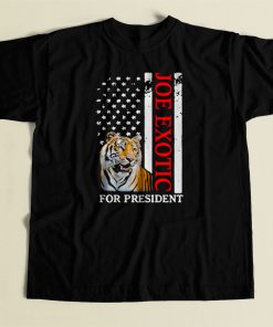 Joe Exotic Tiger King For President 80s Mens T Shirt