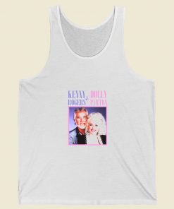 Kenny Rogers And Dolly Parton Summer Tank Top