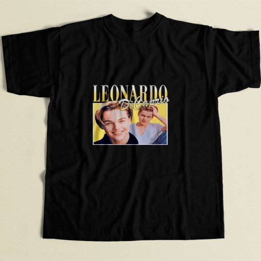 Leonardo Dicaprio 80s Mens T Shirt