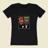Malcolm Who Taught You To Hate Yourself 80s Womens T shirt