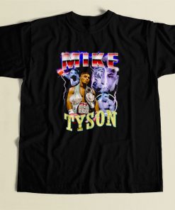 Mike Tyson Champion 80s Mens T Shirt