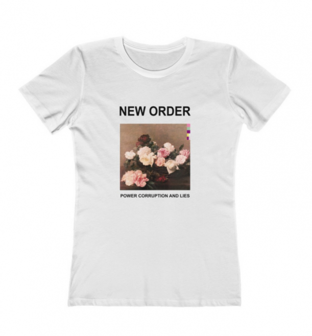 New Order Power Corruption and Lies Women T Shirt
