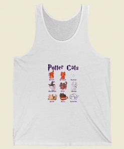 Potter Cats Cute Harry Potter Summer Tank Top
