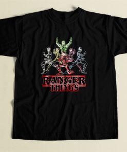 Power Ranger Things Cool Men T Shirt