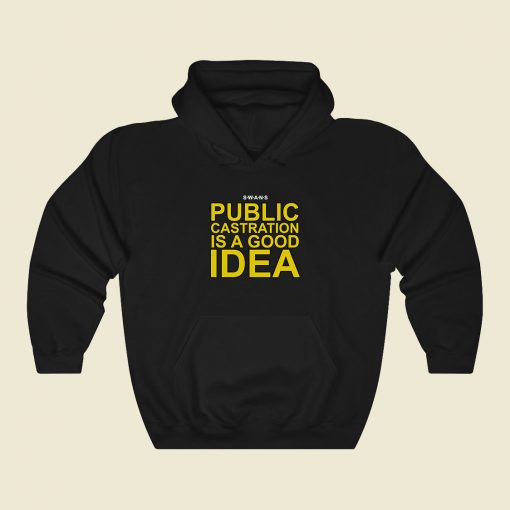 Public Castration Fashionable Hoodie