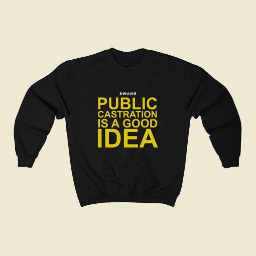 Public Castration Sweatshirt Street Style