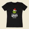Resting Grinch Face Women T Shirt Style