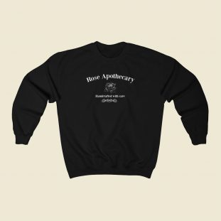 Rose Apothecary Logo Schitts Creek Ew David 80s Sweatshirt Style