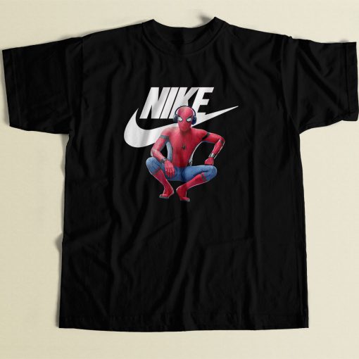 Spiderman With Headphone Cool Men T Shirt