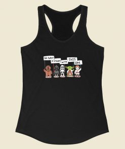 Starwars The Force Is Strong With This One Racerback Tank Top Fashionable
