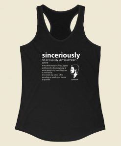 Stephen Amell Sinceriously Meaning Tb Racerback Tank Top Fashionable
