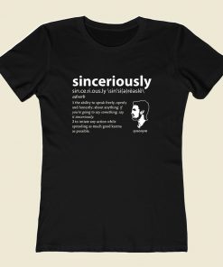 Stephen Amell Sinceriously Meaning Tb Women T Shirt Style