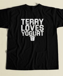 Terry Loves Yogurt Brooklyn 99 80s Mens T Shirt