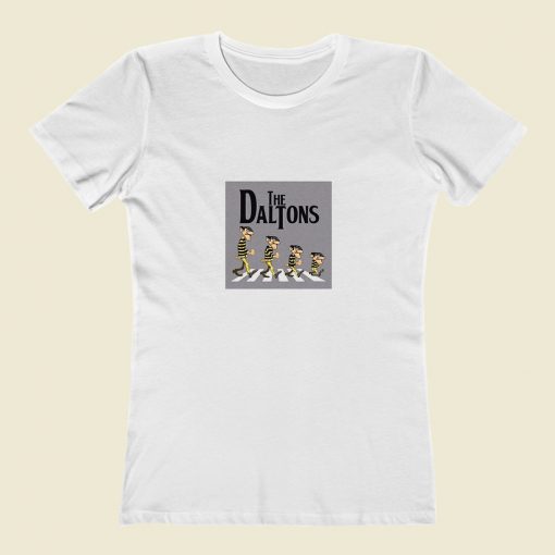 The Daltons Lucky Luke Joe Abbey Road Classic Women T Shirt