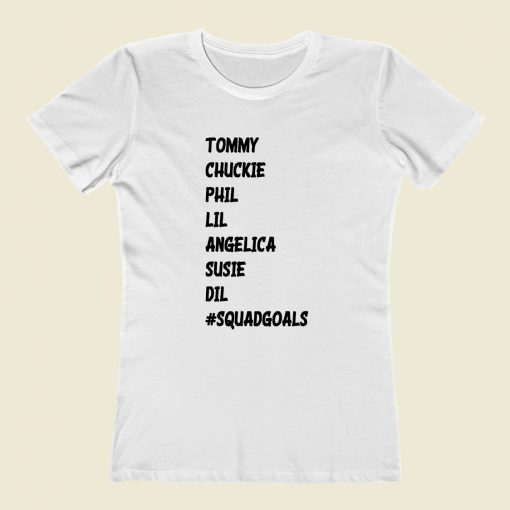 Tommy Chuckie Phil Lil Angelica Squad Goals Women T Shirt