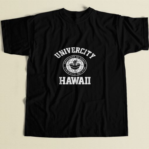 University Of Hawaii At Manoa 80s Mens T Shirt