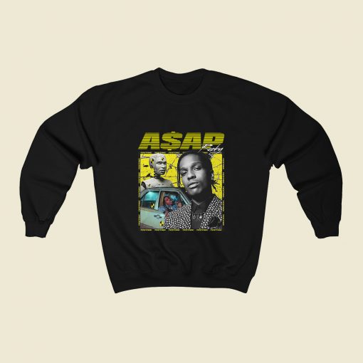 Vintage Asap Rocky Testing Sweatshirt Street Style
