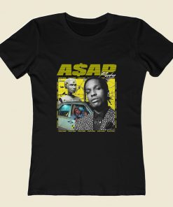 Vintage Asap Rocky Testing Women T Shirt Style