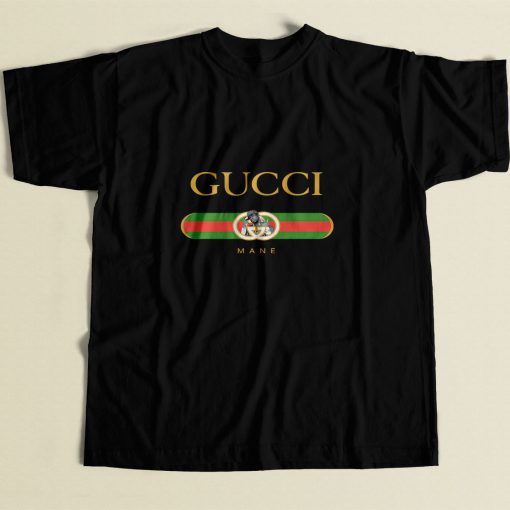 Vintage Gucci Mane Parody 80s Mens T Shirt